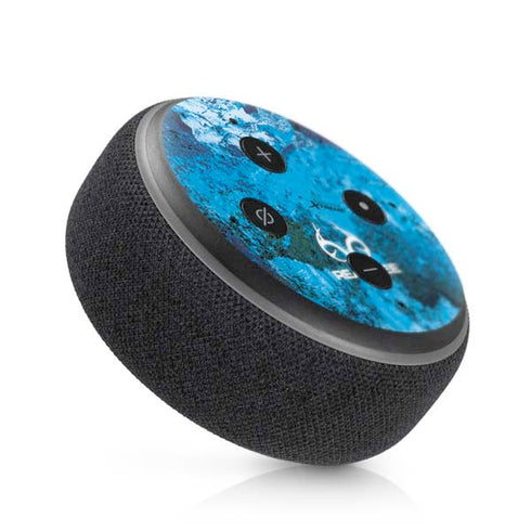 RealTree Xtreme Blue Camo Amazon Echo Dot Skin
