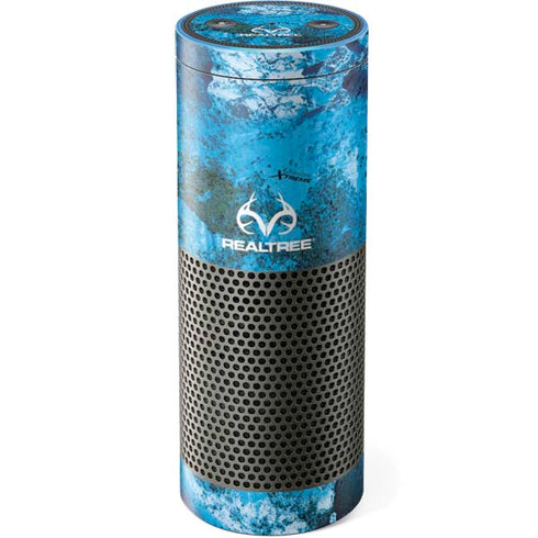 RealTree Xtreme Blue Camo Amazon Echo Skin