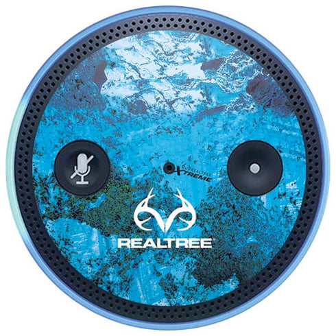 RealTree Xtreme Blue Camo Amazon Echo Skin