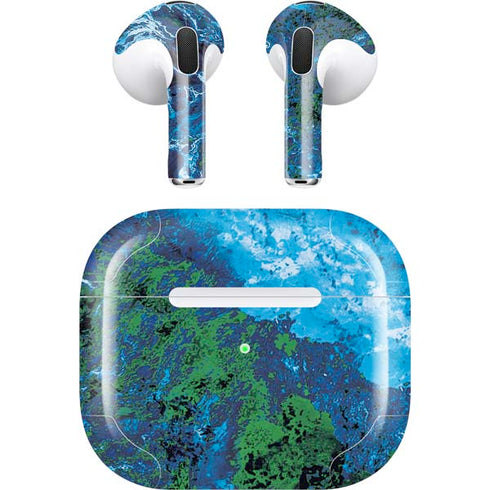 RealTree Xtreme Blue Camo Apple AirPods (3rd Gen 2021) Skin