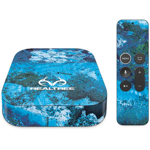 RealTree Xtreme Blue Camo Apple TV Skin