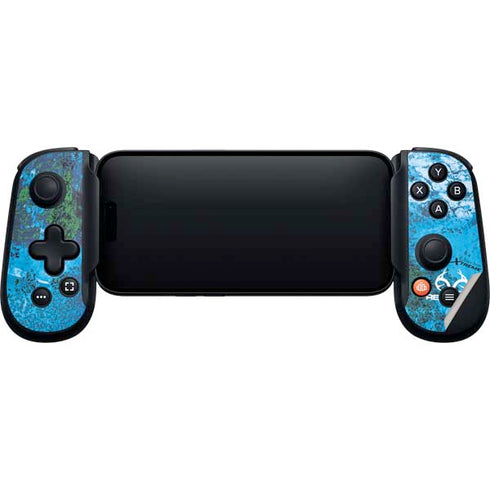 RealTree Xtreme Blue Camo Backbone One for iPhone Game Controller Skin