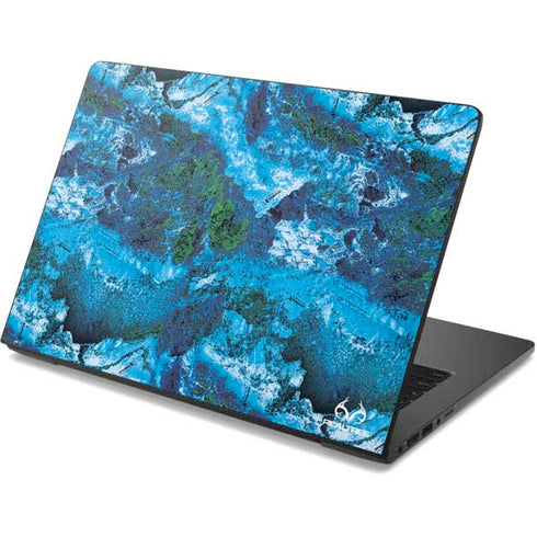 RealTree Xtreme Blue Camo Dell Chromebook Skin