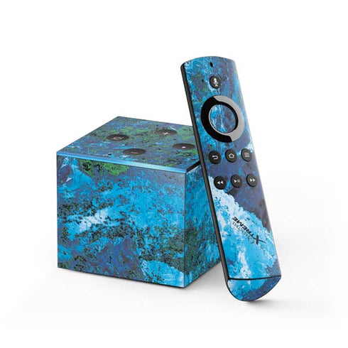 RealTree Xtreme Blue Camo Fire TV Cube Skin