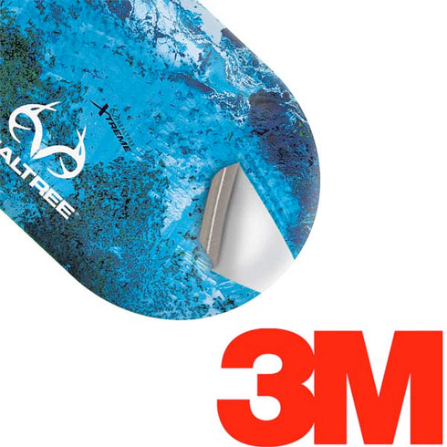 RealTree Xtreme Blue Camo Galaxy Buds Plus Skin