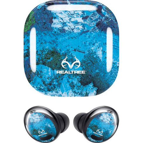RealTree Xtreme Blue Camo Galaxy Buds Pro Skin