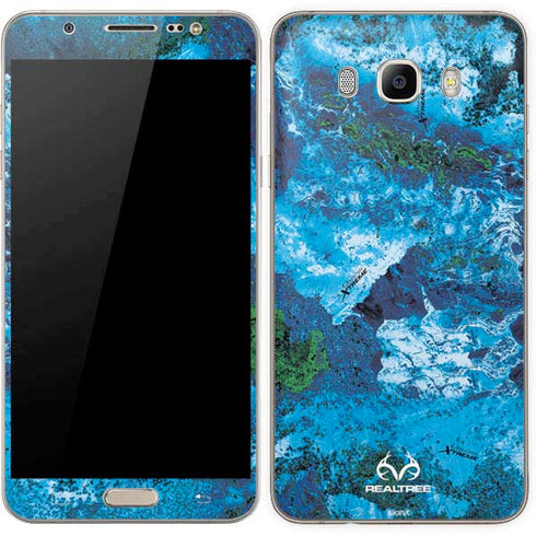 RealTree Xtreme Blue Camo Galaxy J7 Skin