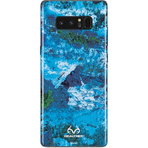 RealTree Xtreme Blue Camo Galaxy Note 8 Skin