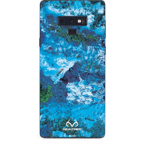 RealTree Xtreme Blue Camo Galaxy Note 9 Skin