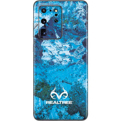 RealTree Xtreme Blue Camo Galaxy S20 Ultra 5G Skin