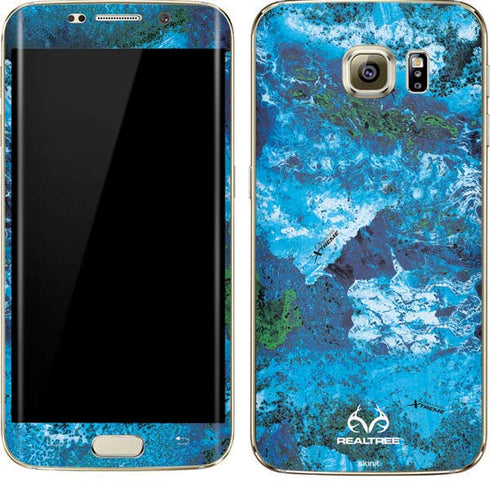 RealTree Xtreme Blue Camo Galaxy S7 Edge Skin