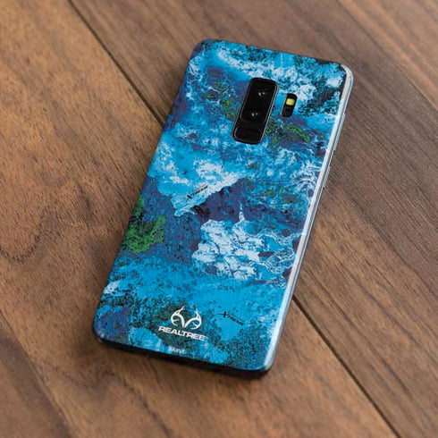 RealTree Xtreme Blue Camo Galaxy S9 Plus Skin