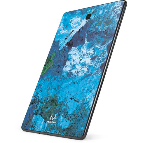 RealTree Xtreme Blue Camo Samsung Galaxy Tab Skin