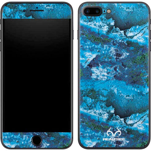 RealTree Xtreme Blue Camo iPhone 8 Plus Skin