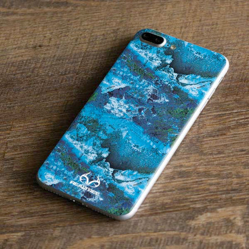 RealTree Xtreme Blue Camo iPhone 8 Plus Skin