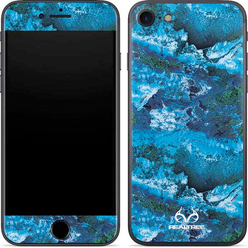 RealTree Xtreme Blue Camo iPhone 8 Skin