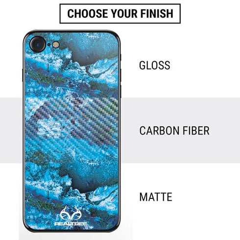 RealTree Xtreme Blue Camo iPhone SE (2nd & 3rd Gen) Skin