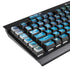 RealTree Xtreme Blue Camo K95 RGB PLATINUM Mechanical Gaming Keyboard Skin