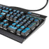 RealTree Xtreme Blue Camo K95 RGB PLATINUM Mechanical Gaming Keyboard Skin