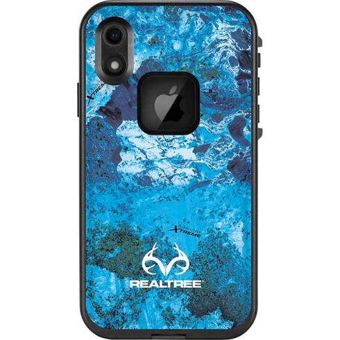 RealTree Xtreme Blue Camo LifeProof Fre iPhone Skin