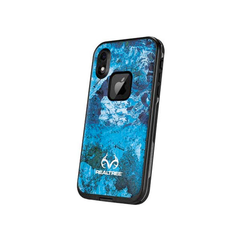 RealTree Xtreme Blue Camo LifeProof Fre iPhone Skin