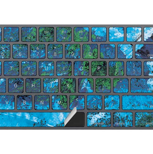 RealTree Xtreme Blue Camo Magic Keyboard with Numeric Keypad Skin