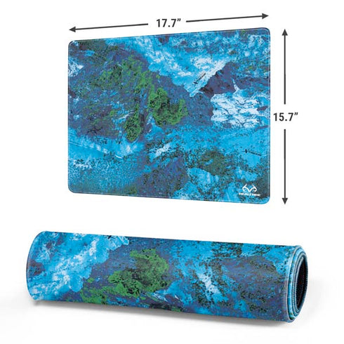RealTree Xtreme Blue Camo Gaming Mouse Pad