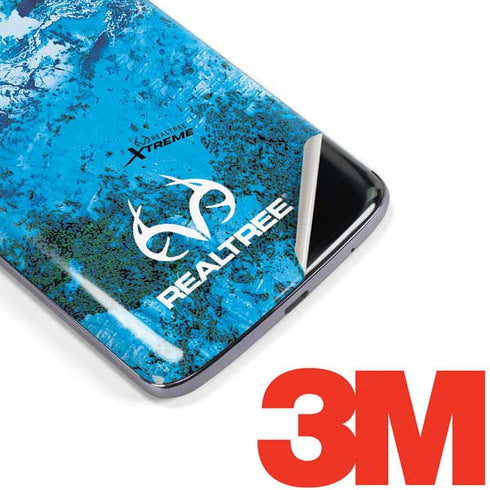 RealTree Xtreme Blue Camo Moto E5 Plus Skin