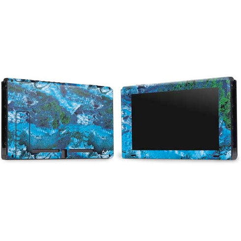 RealTree Xtreme Blue Camo Nintendo Switch Bundle Skin