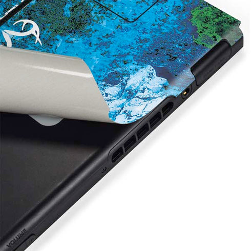 RealTree Xtreme Blue Camo Nintendo Switch Bundle Skin