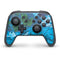 RealTree Xtreme Blue Camo Nintendo Switch Pro Controller Skin