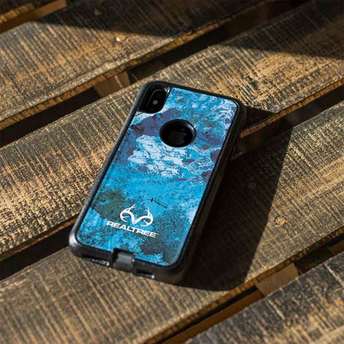 RealTree Xtreme Blue Camo Otterbox Commuter iPhone Skin