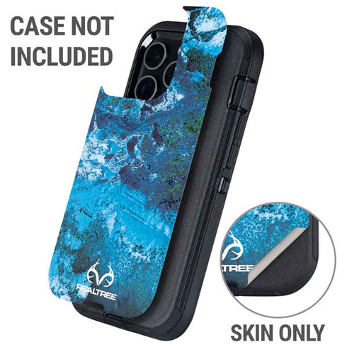 RealTree Xtreme Blue Camo Otterbox Defender iPhone Skin