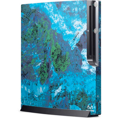 RealTree Xtreme Blue Camo Playstation 3 & PS3 Slim Skin