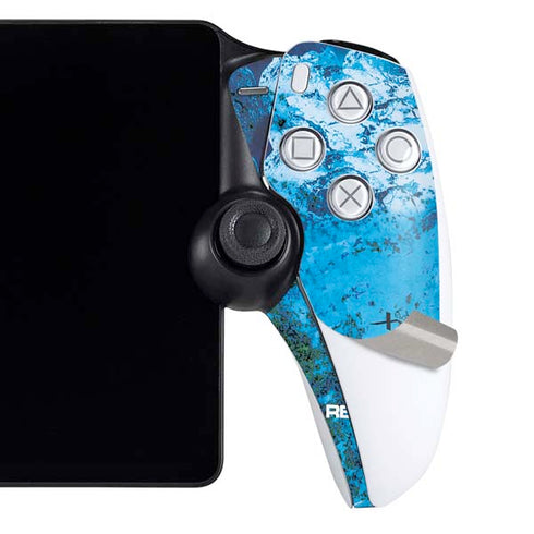 RealTree Xtreme Blue Camo PlayStation Portal Remote Player Skin