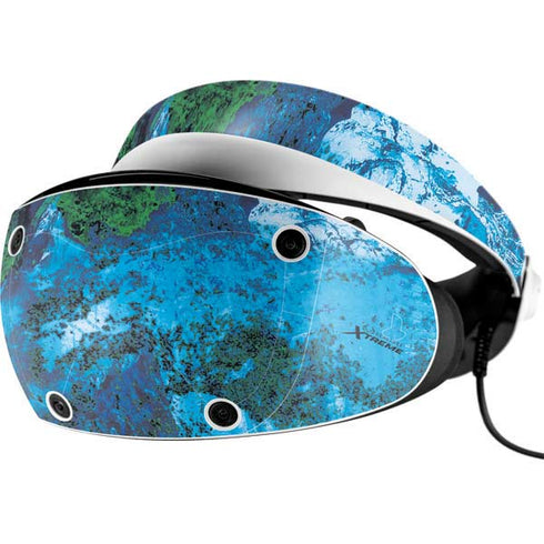 RealTree Xtreme Blue Camo PlayStation VR2 Skin