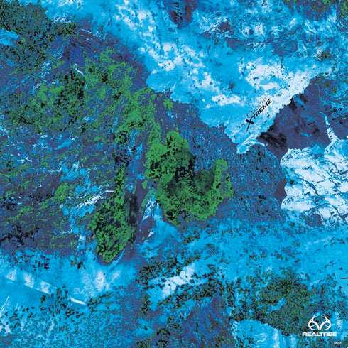 RealTree Xtreme Blue Camo PS4 Console and Controller Bundle Skin