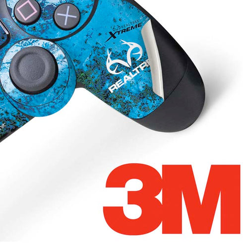 RealTree Xtreme Blue Camo PS4 Controller Skin