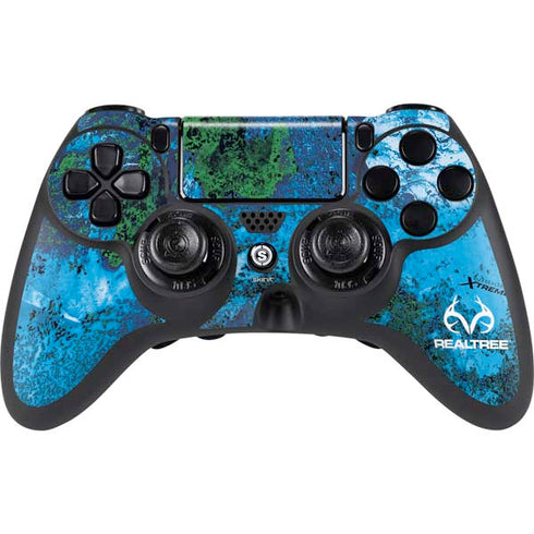 RealTree Xtreme Blue Camo PS4/PC SCUF Impact Controller Skin