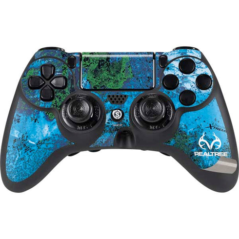 RealTree Xtreme Blue Camo PS4/PC SCUF Impact Controller Skin