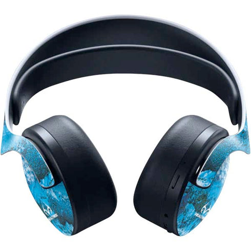 RealTree Xtreme Blue Camo PULSE 3D Wireless Headset for PS5 Skin
