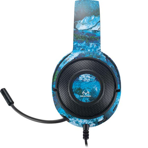 RealTree Xtreme Blue Camo Razer Kraken X Skin
