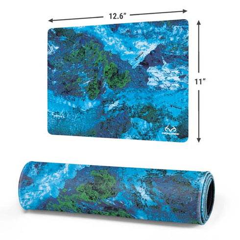 RealTree Xtreme Blue Camo Gaming Mouse Pad
