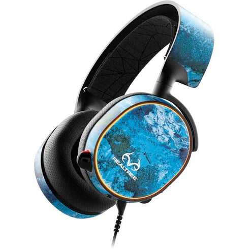 RealTree Xtreme Blue Camo SteelSeries Arctis 5 Skin