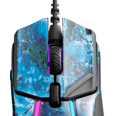 RealTree Xtreme Blue Camo SteelSeries Rival 600 Gaming Mouse Skin