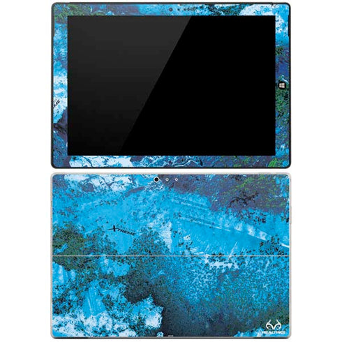 RealTree Xtreme Blue Camo Surface Pro 3 Skin