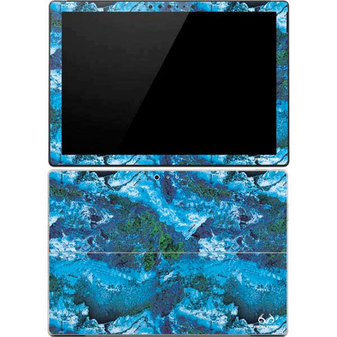 RealTree Xtreme Blue Camo Surface Pro 4 Skin