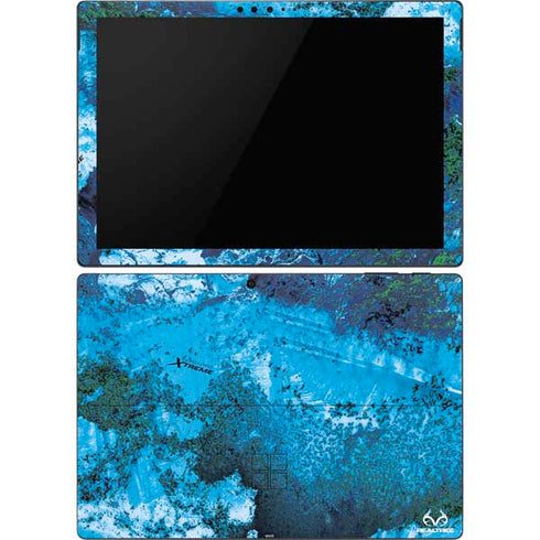 RealTree Xtreme Blue Camo Surface Pro 6 Skin