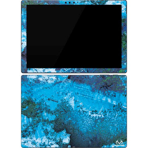 RealTree Xtreme Blue Camo Surface Pro 7 Skin