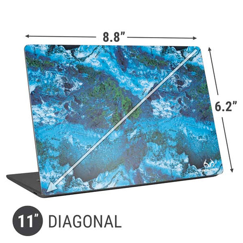 RealTree Xtreme Blue Camo Universal Laptop 11in (8.8 x 6.2in) Skin